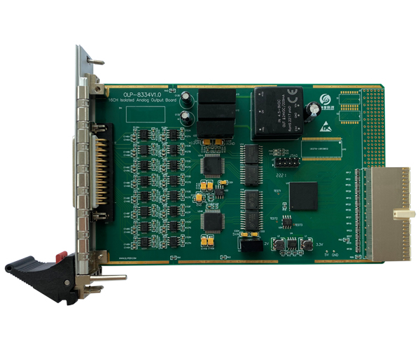 OLP-8334 CPCI/PXI接口隔离型模拟量输出卡